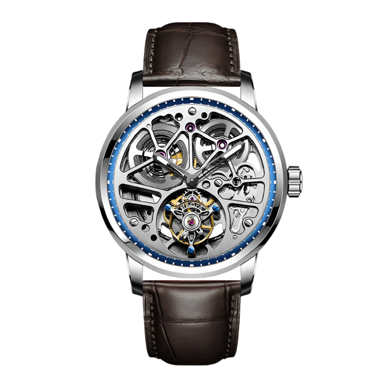 Watches Man 316 Stainless Steel 36 Gem Bearing Leather 30 Life Waterproof Apphire Glass for Man Watch Case 1930