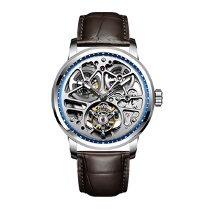 Watches Man 316 Stainless Steel 36 Gem Bearing Leather 30 Life Waterproof Apphire Glass for Man Watch Case 1930