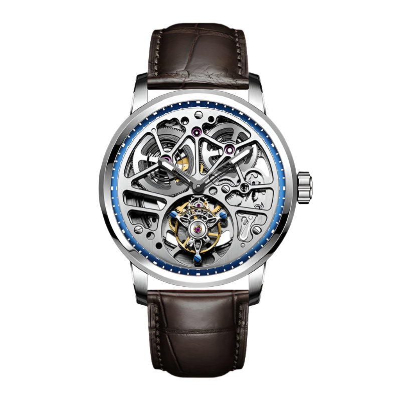 Watches Man 316 Stainless Steel 36 Gem Bearing Leather 30 Life Waterproof Apphire Glass for Man Watch Case 1930