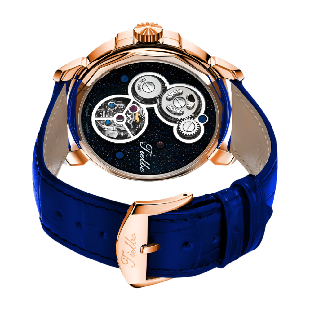 Mechanical Skeleton Tourbillon Movement Watch for Men Convex Sapphire Jewellery Watches Mens Diamond Waterproof Crystal