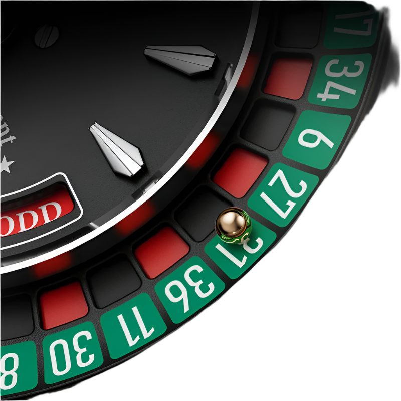 European Roulette-Themed Automatic Mechanical Watch for Men with Sapphire Crystal and Stylish Design