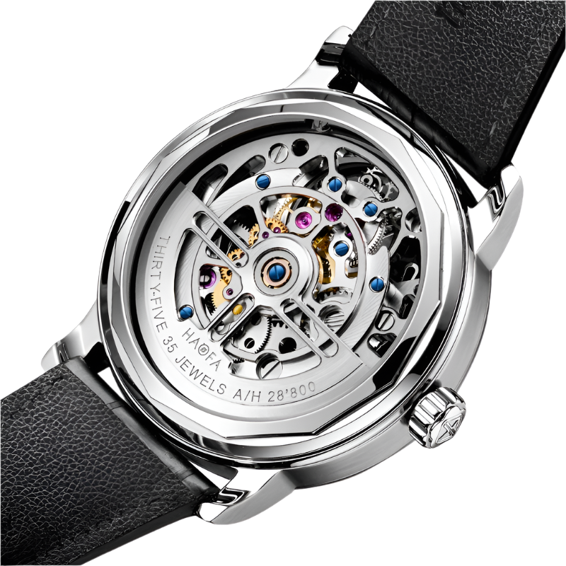 Haofa Automatic Card-Free Tourbillon Movement Mechanical Men'S Watch Universe Limited Gift Box Luminous 72H Power Luxury 2268