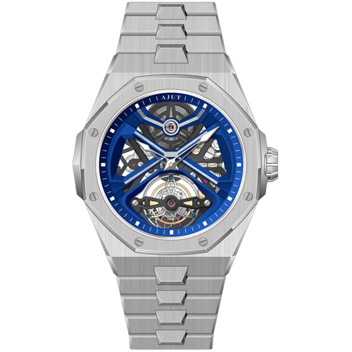 Automatic Tourbillon Movement Men Watch Mechanical Sapphire Skeleton Dial Man Watches Luxury 0517