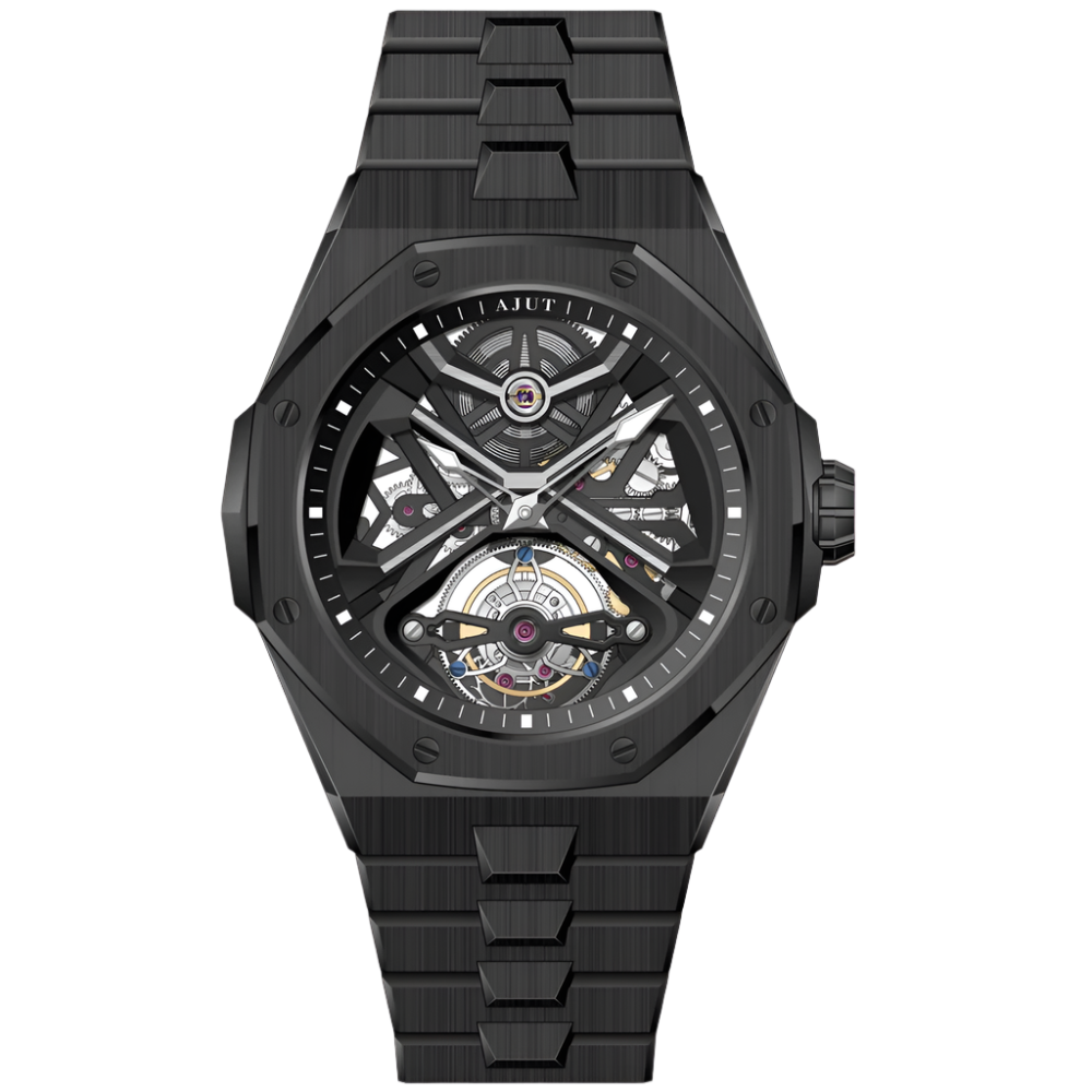 Automatic Tourbillon Movement Men Watch Mechanical Sapphire Skeleton Dial Man Watches Luxury 0517