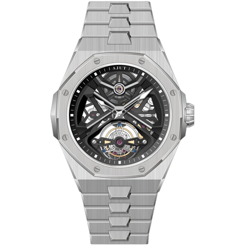 Automatic Tourbillon Movement Men Watch Mechanical Sapphire Skeleton Dial Man Watches Luxury 0517